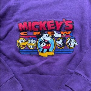 Vintage Disney Mickey's Crew Crewneck Sweater